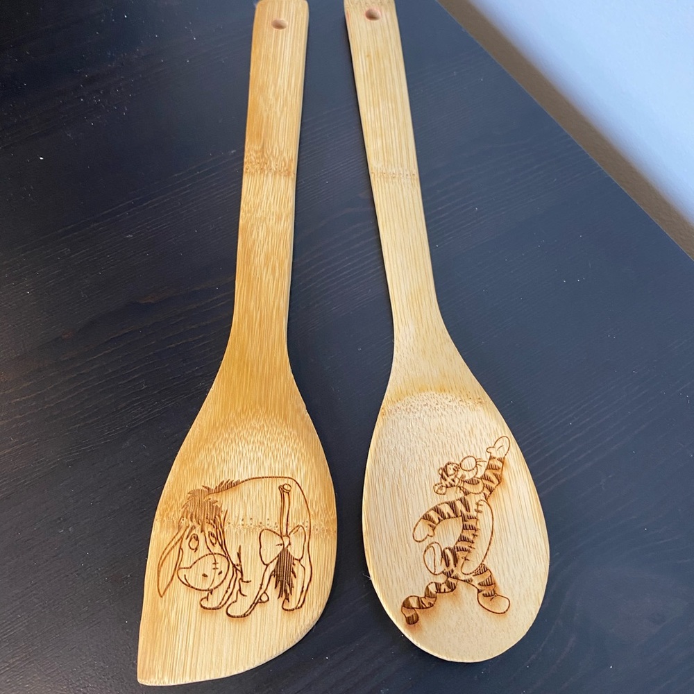 Disney kitchen wooden spoon set